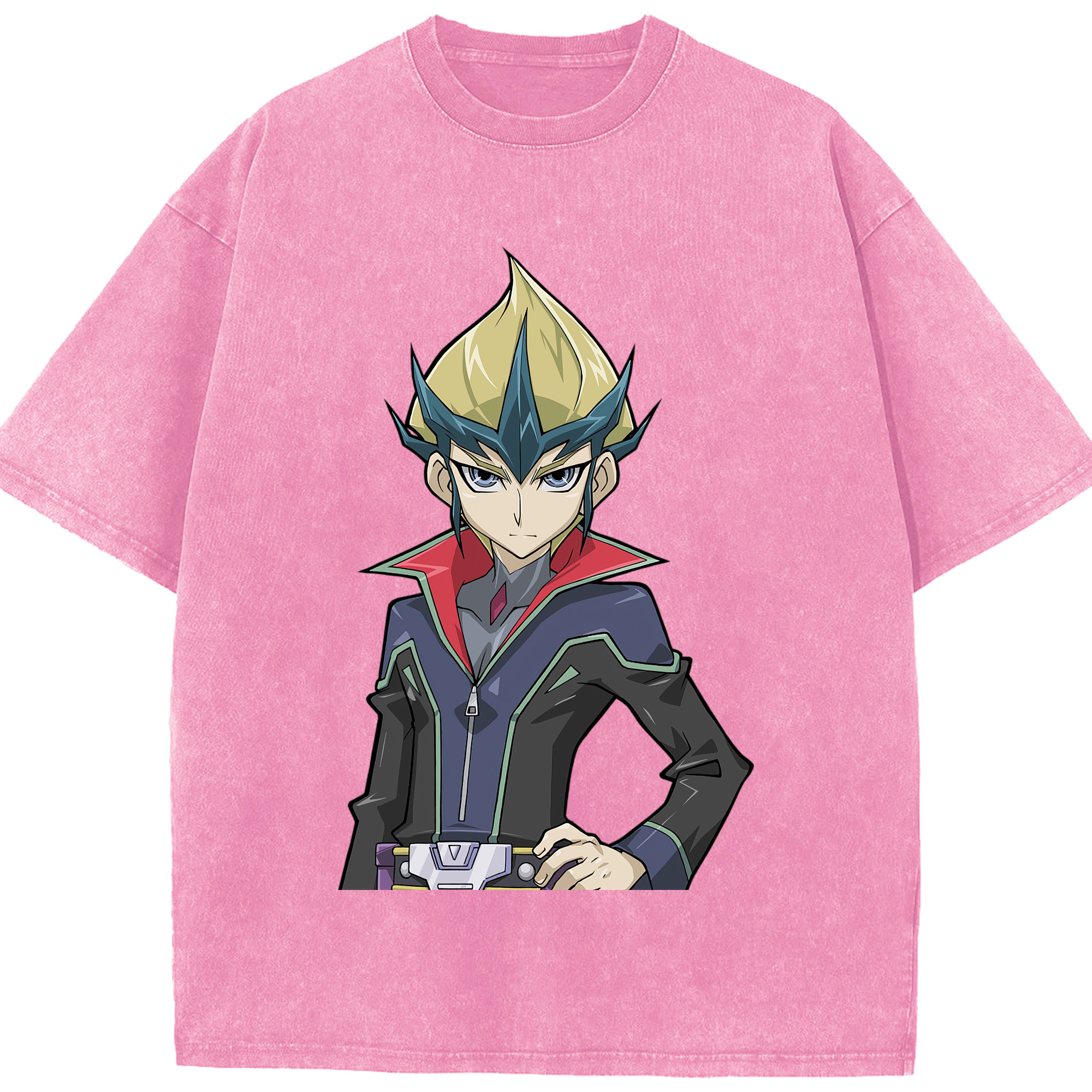 （画像用） 遊☆戯☆王 Yu-Gi-Oh! 綿100% ヴィンテージ風 半袖Tシャツ（フロントプリント）